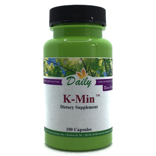 Daily Maunfacturing K-Min™ – 78 ملجم كالسيوم لكل كبسولة
