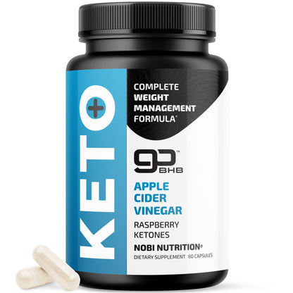 Keto Pills with Apple Cider Vinegar & GoBHB – 60 Capsules