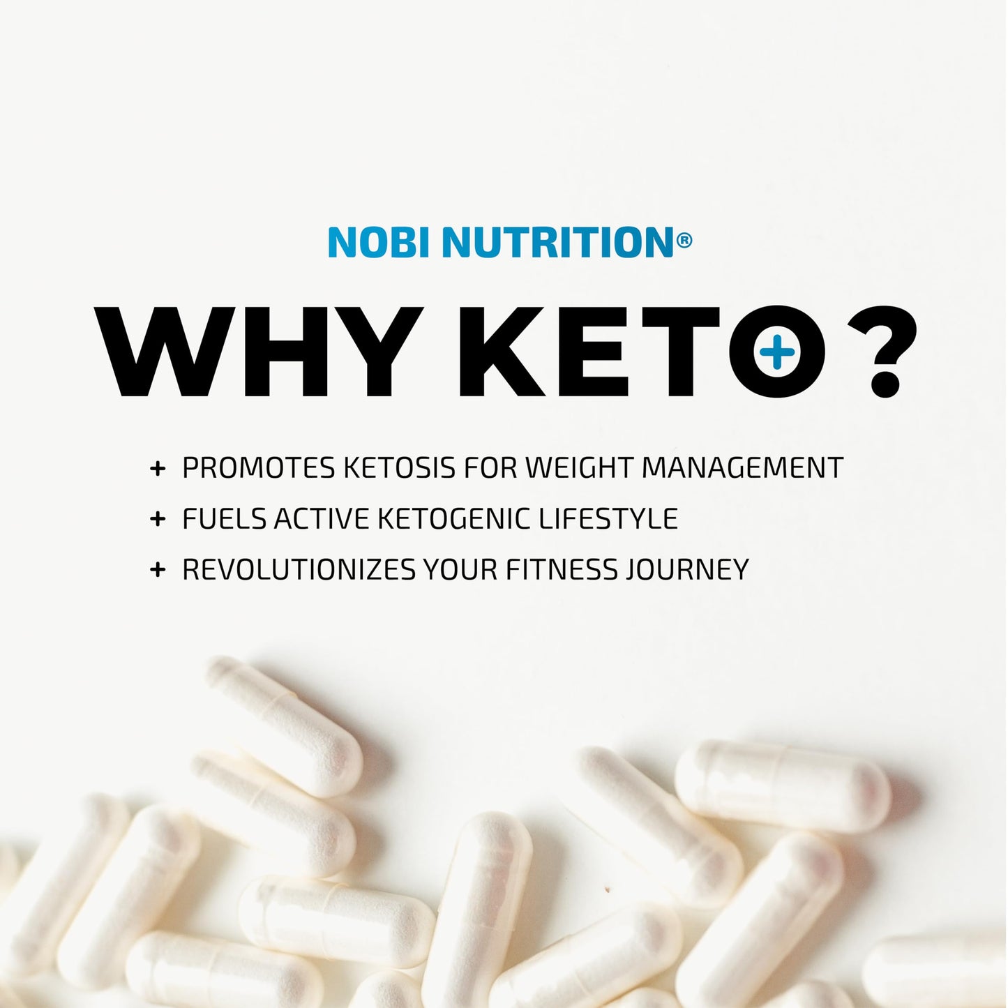 Keto Pills with Apple Cider Vinegar & GoBHB – 60 Capsules
