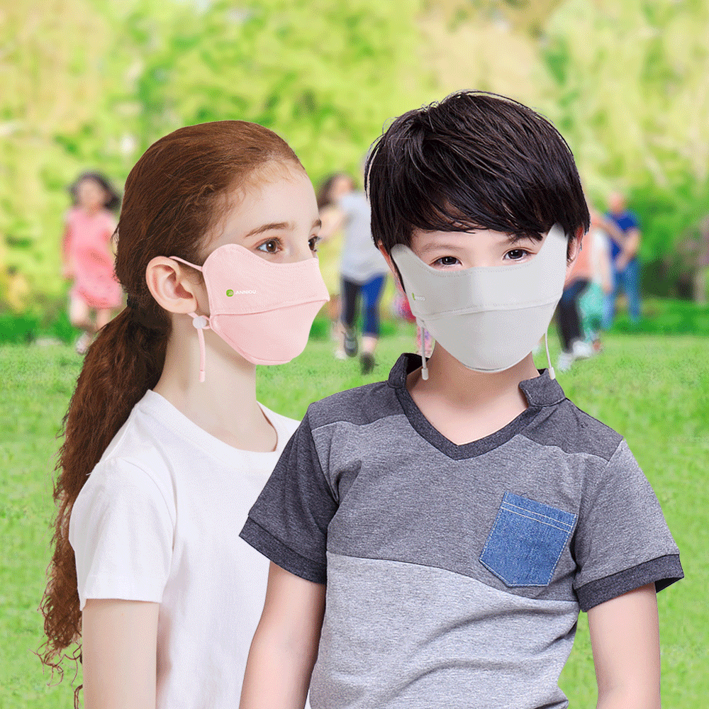 Maschera Protettiva UV Angolo Occhi Bambini