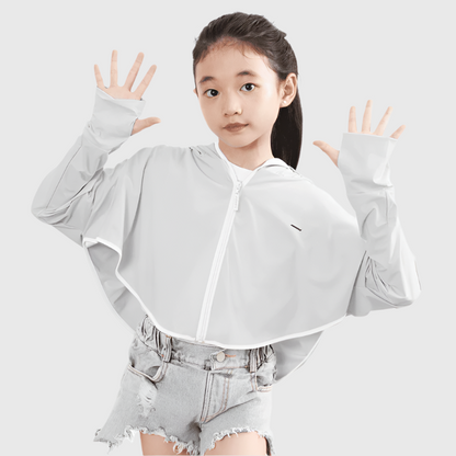 Kids' UPF 50+ Hooded Jacket