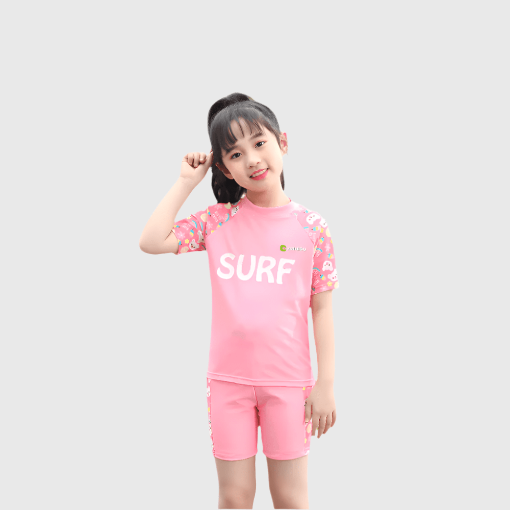 Kids UPF 50+ Holiday Swimwear