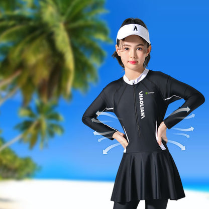 Kids UPF 50+ Skirt Swimsuit