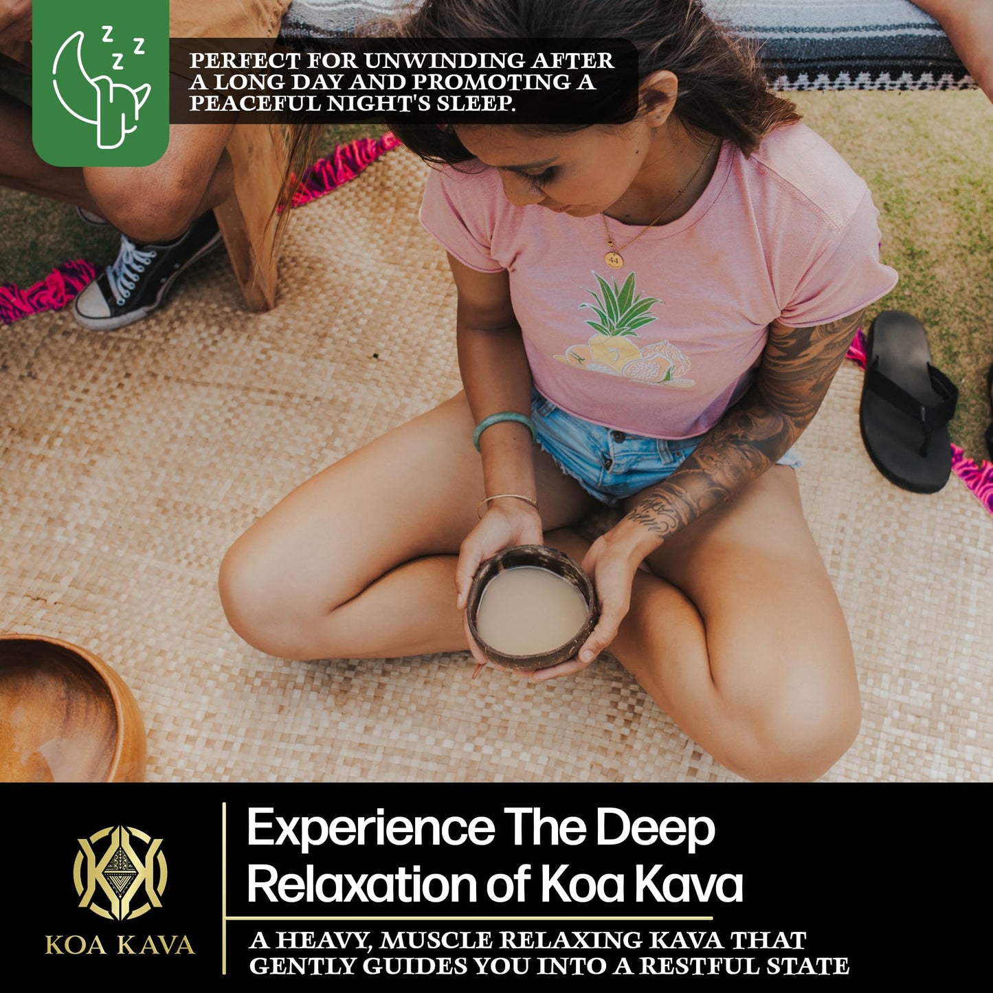 Koa Kava Vanuatu Kava Powder – 1kg Premium Noble Waka from Lateral Roots