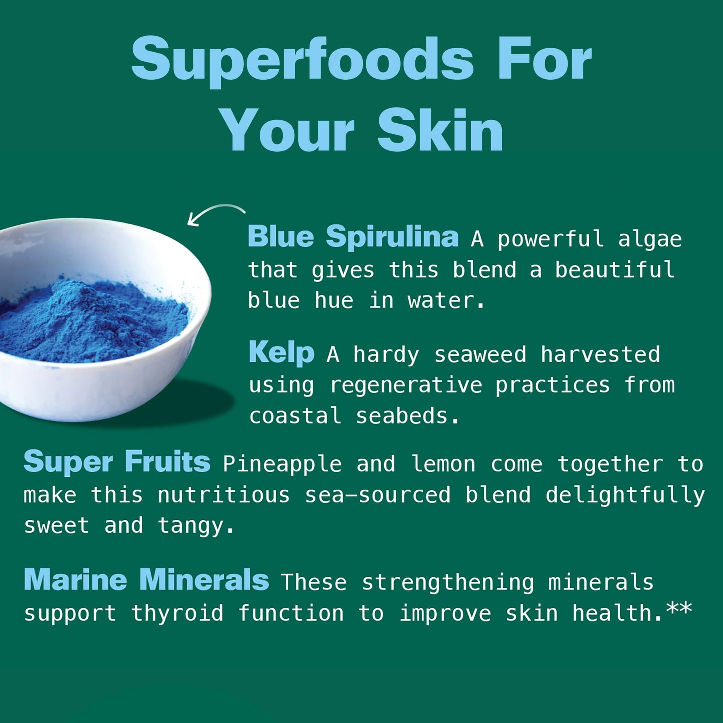 Kuli Kuli Organic Marine Glow Superfood Blend, 6 OZ