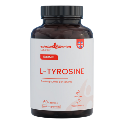 L-Tyrosine 500mg Daily Capsules | Mental Focus & Stress Support