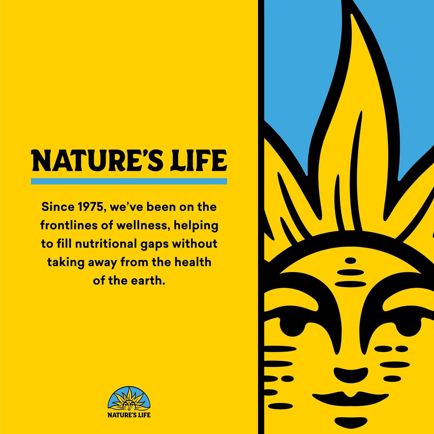 Nature’s Life Icelandic Kelp 41 mg Tablets – Iodine Supplement & Thyroid Support | Gluten Free, Non-GMO