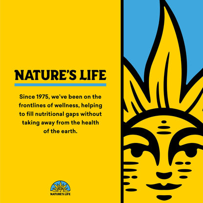 Nature’s Life Icelandic Kelp 41 mg Tablets – Iodine Supplement & Thyroid Support | Gluten Free, Non-GMO