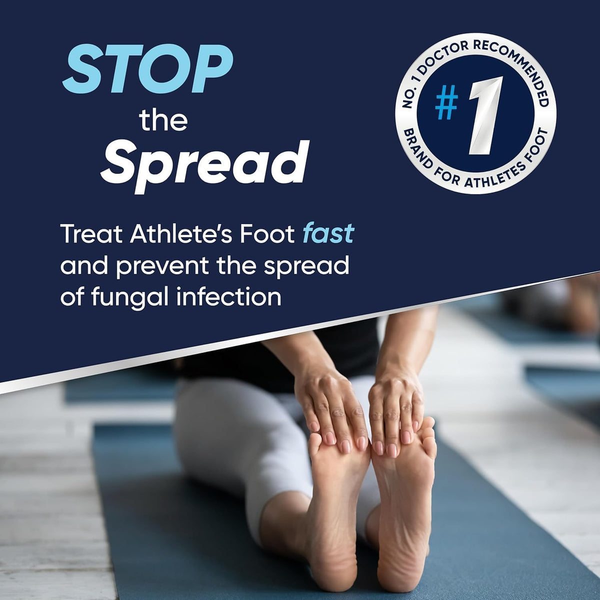Lamisil 1 Week Athlete’s Foot Treatment 3PK | Antifungal Cream with 1% Terbinafine Hydrochloride