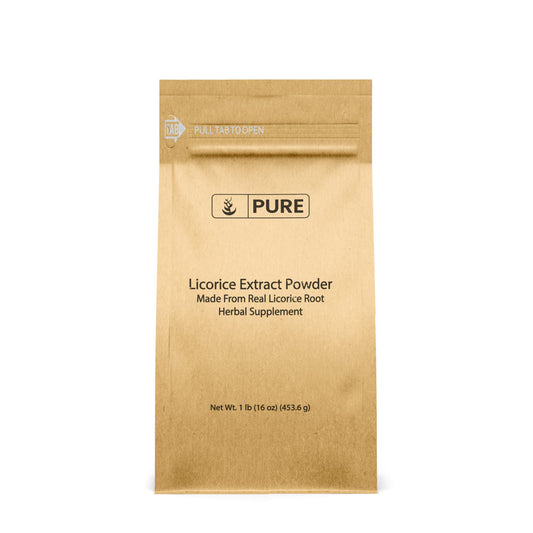 Pure Original Ingredients Licorice Extract Powder (1lb) – Non-GMO, Gluten-Free | Mulethi