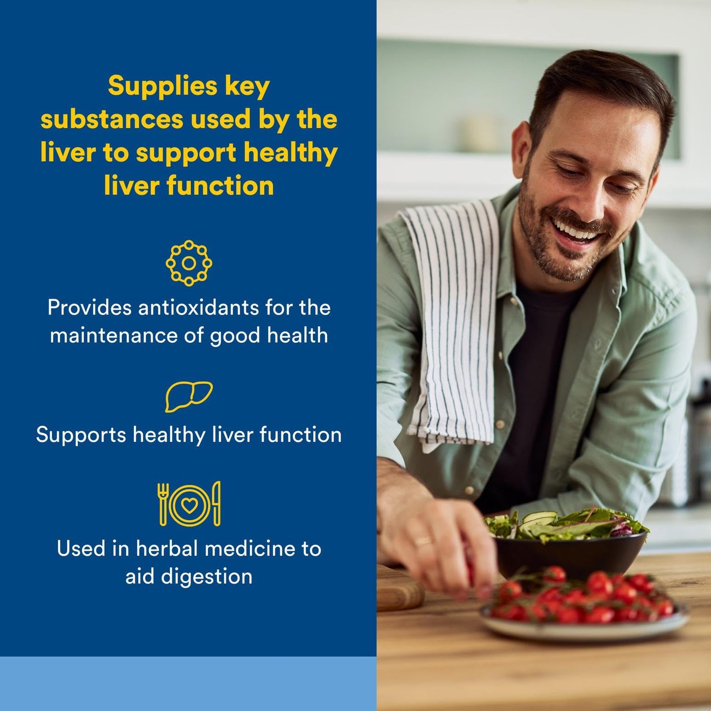 Natural Factors Liver Health Formula – Liver Support with Licorice, Turmeric & Schisandra (60 capsules)