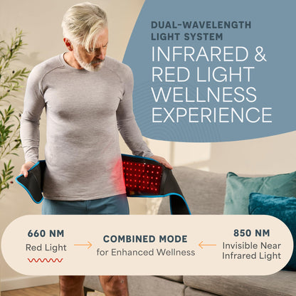 LifePro Allevared Red Light Therapy Belt – 660nm & 850nm Infrared