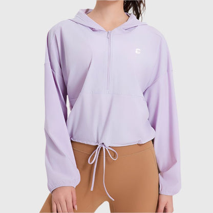 UPF 50+ Cropped Hoodie