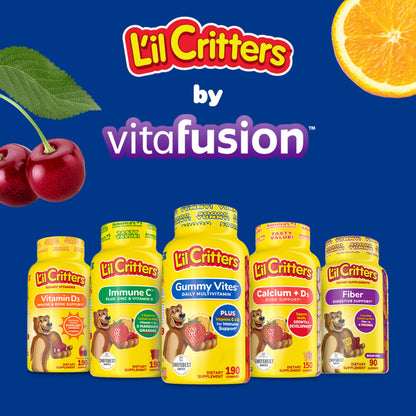 L’il Critters Probiotic Daily Gummy for Kids – Digestive Health Support (60 Gummies)