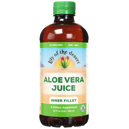 Lily of the Desert Aloe Vera Juice – Inner Fillet, Organic & Digestive Health