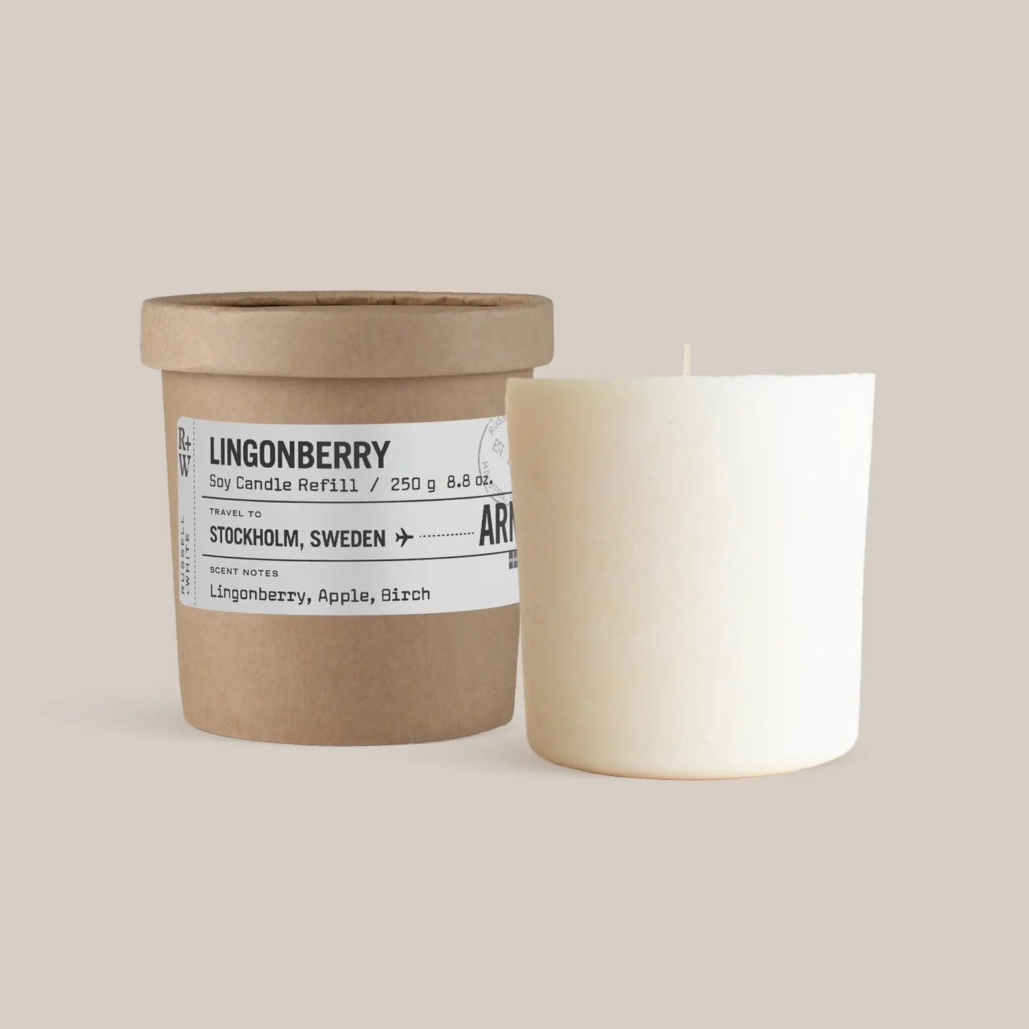 Lingonberry Scented Candle Refill - HealVia LimitedHealVia LimitedLingonberry Scented Candle Refill