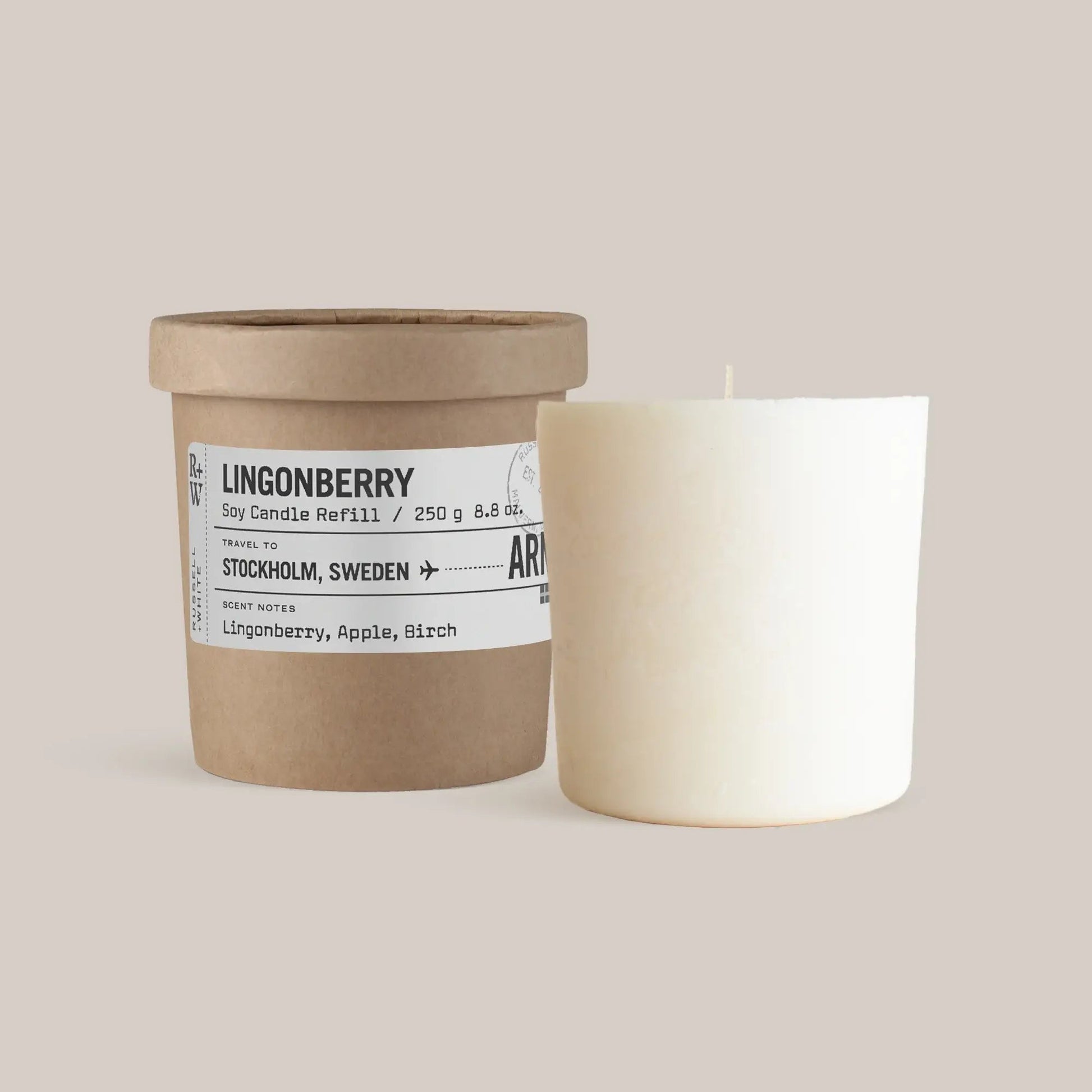 Lingonberry Scented Candle Refill - HealVia LimitedHealVia LimitedLingonberry Scented Candle Refill