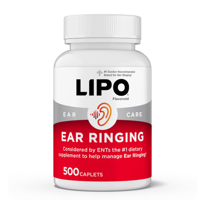 Lipo-Flavonoid Ear Ringing Support — Doctor-Recommended Lemon Bioflavonoid Complex | 500 Caplets