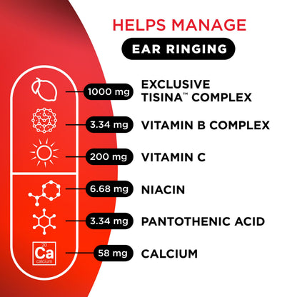 Lipo-Flavonoid Ear Ringing Support — Doctor-Recommended Lemon Bioflavonoid Complex | 500 Caplets