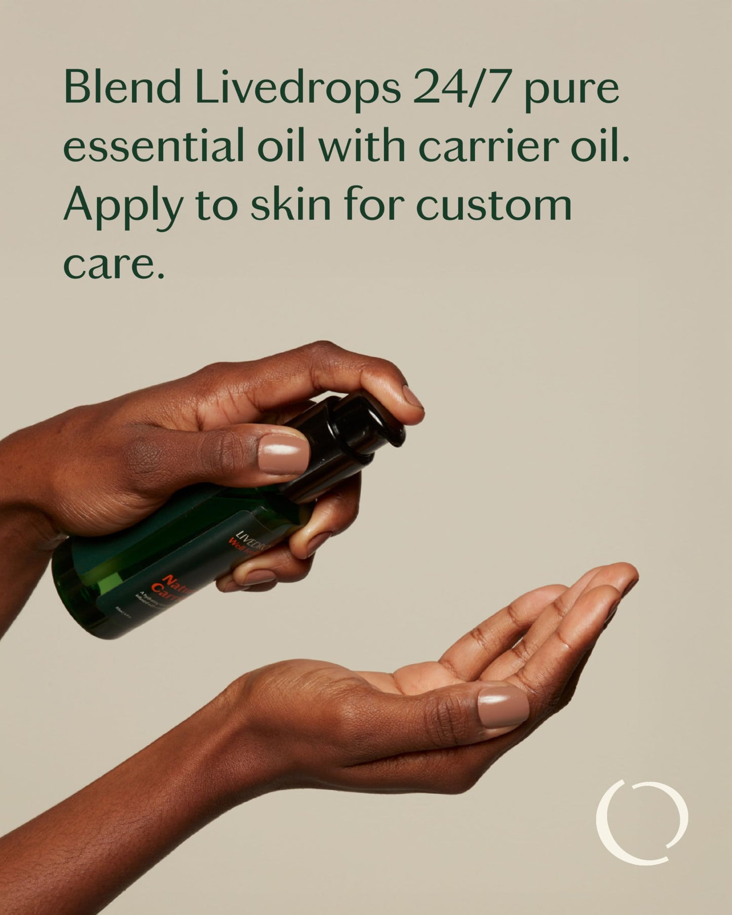 Livedrops 24/7 Unscented Carrier Oil – Cold-Pressed, Vegan, Odorless