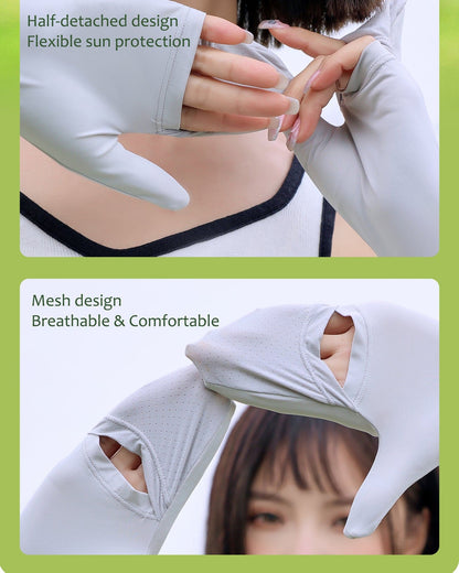 Long Sleeve Sun Protective Gloves