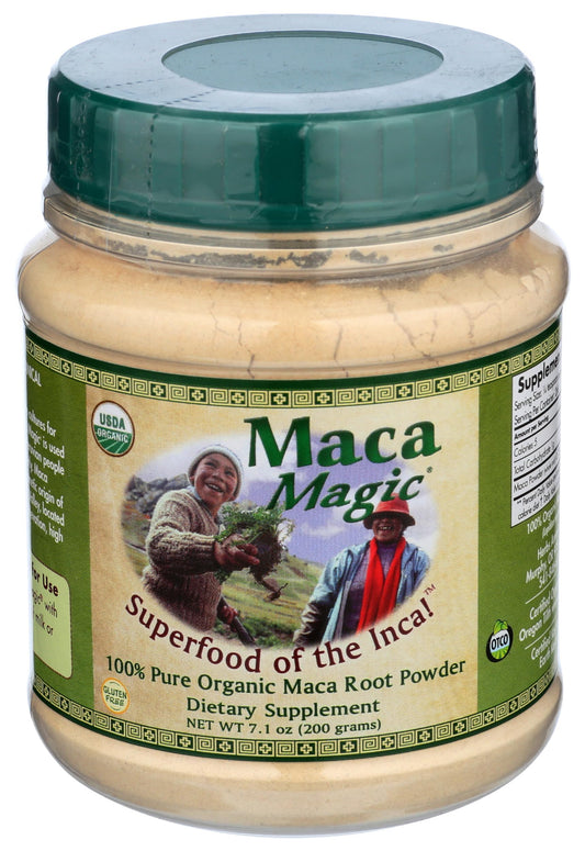 Maca Magic Organic Black Maca Powder - Raw 7.1 oz