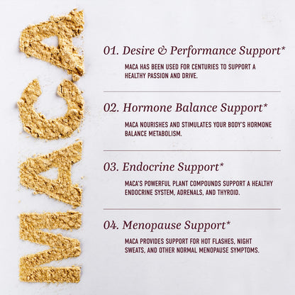 Maca Root Gummies Peach Flavor - 200mg Extra Strength for Energy & Hormone Balance