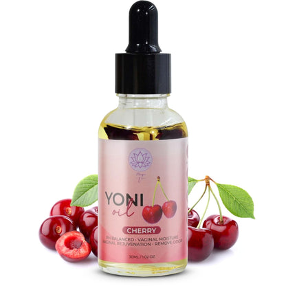 Magic V Yoni Oil for Women – Organic Feminine Care, pH Balance & Odor Control | Cherry Scent