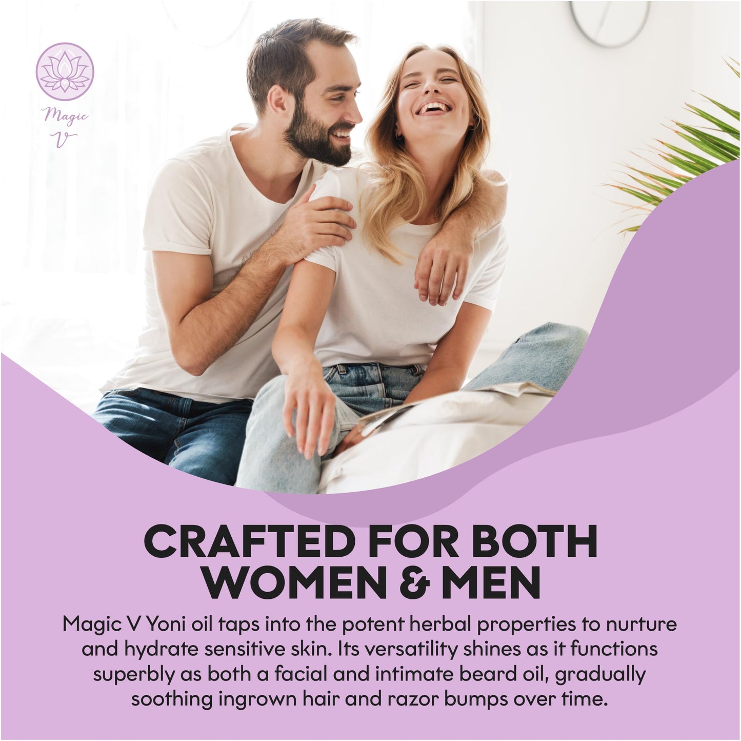 Magic V Yoni Oil for Women – Organic Feminine Care, pH Balance & Odor Control | Cherry Scent