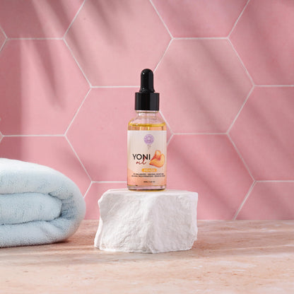 Magic V Steam Yoni Oil for Women – Organic Vaginal Care, pH Balance, Odor Control, Peach Scent