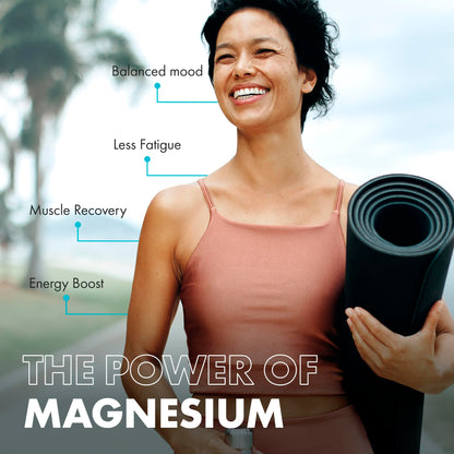 Magnesium Glycinate 500mg – 3 Month Supply | High Strength, Vegan & Gluten Free | Made in UK