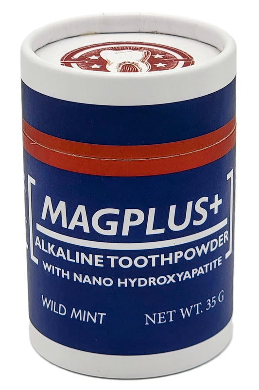 MagPlus+ Premium Toothpowder Mint 35 g – Enamel Remineralization, Acid Protection & Sensitivity Relief