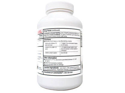 Major Allergy Tablets – Chlorpheniramine Maleate 4 mg, 4-Hour Allergy Relief, 1000 Tablets