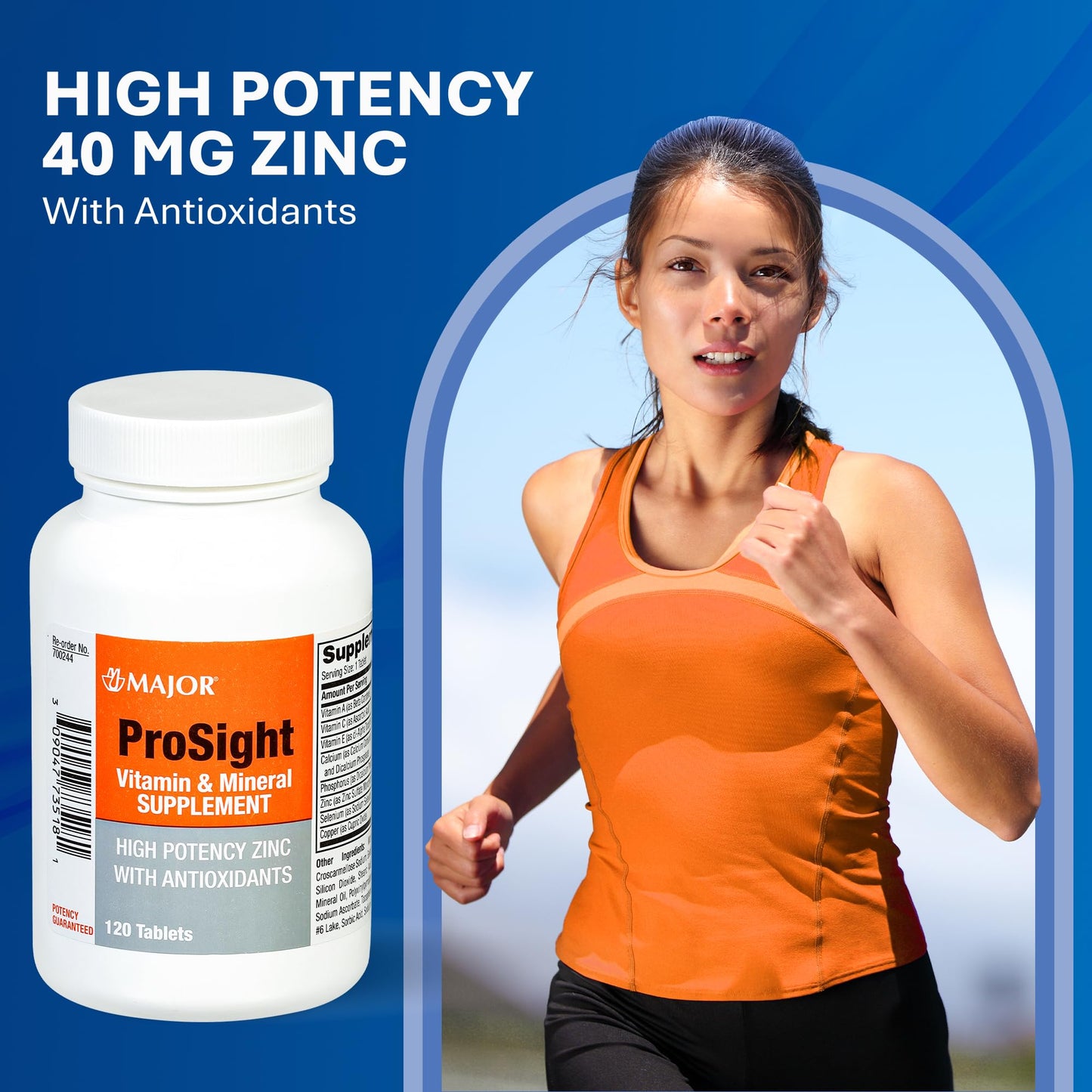 MAJOR ProSight Daily Multivitamin for Men & Women – 120 Tablets