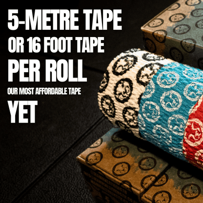 NEW IN: Mammal Tape 5-Metre Rolls - Thumb & Weightlifting Tape (3-Pack / Multi / 2.0 Spec)