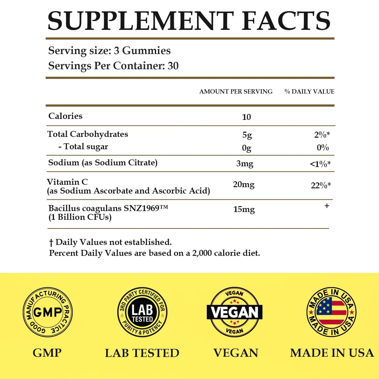 MATOP Premium Feminine Balance Gummies – pH Probiotic for Women, Lemon, Vegan