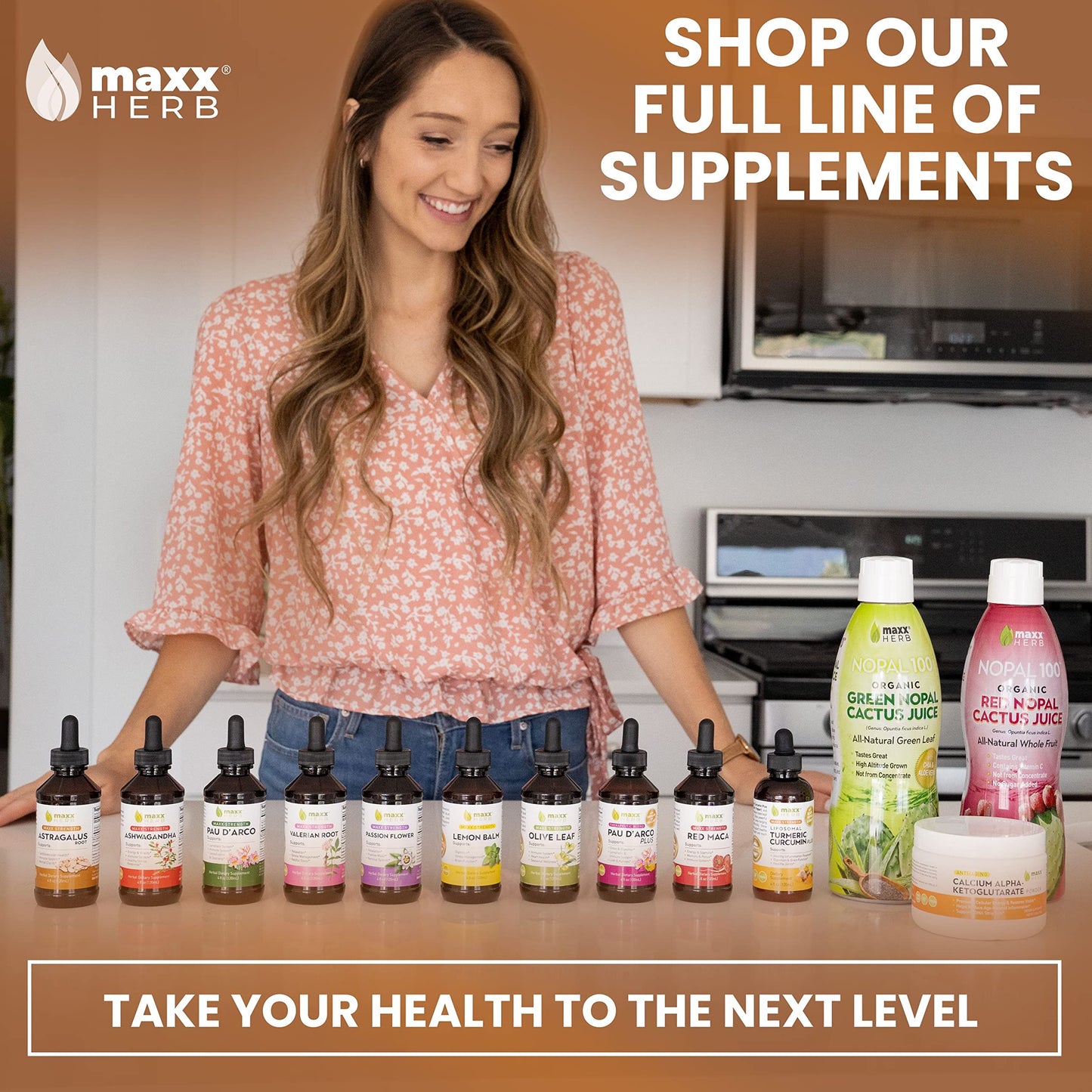 Maxx Herb Astragalus Root Extract – Max Strength Liquid Tincture for Immune Support & Mental Clarity – 4 Bottles, 4 Oz Each (240 Servings)