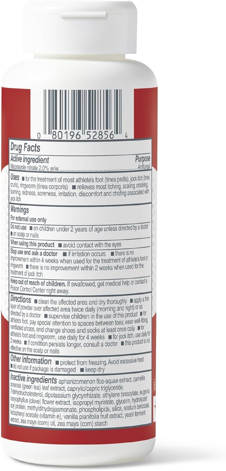 Medline Remedy Phytoplex Polvere Antimicotica con Miconazolo Nitrato - Leggermente Profumata, 85 g