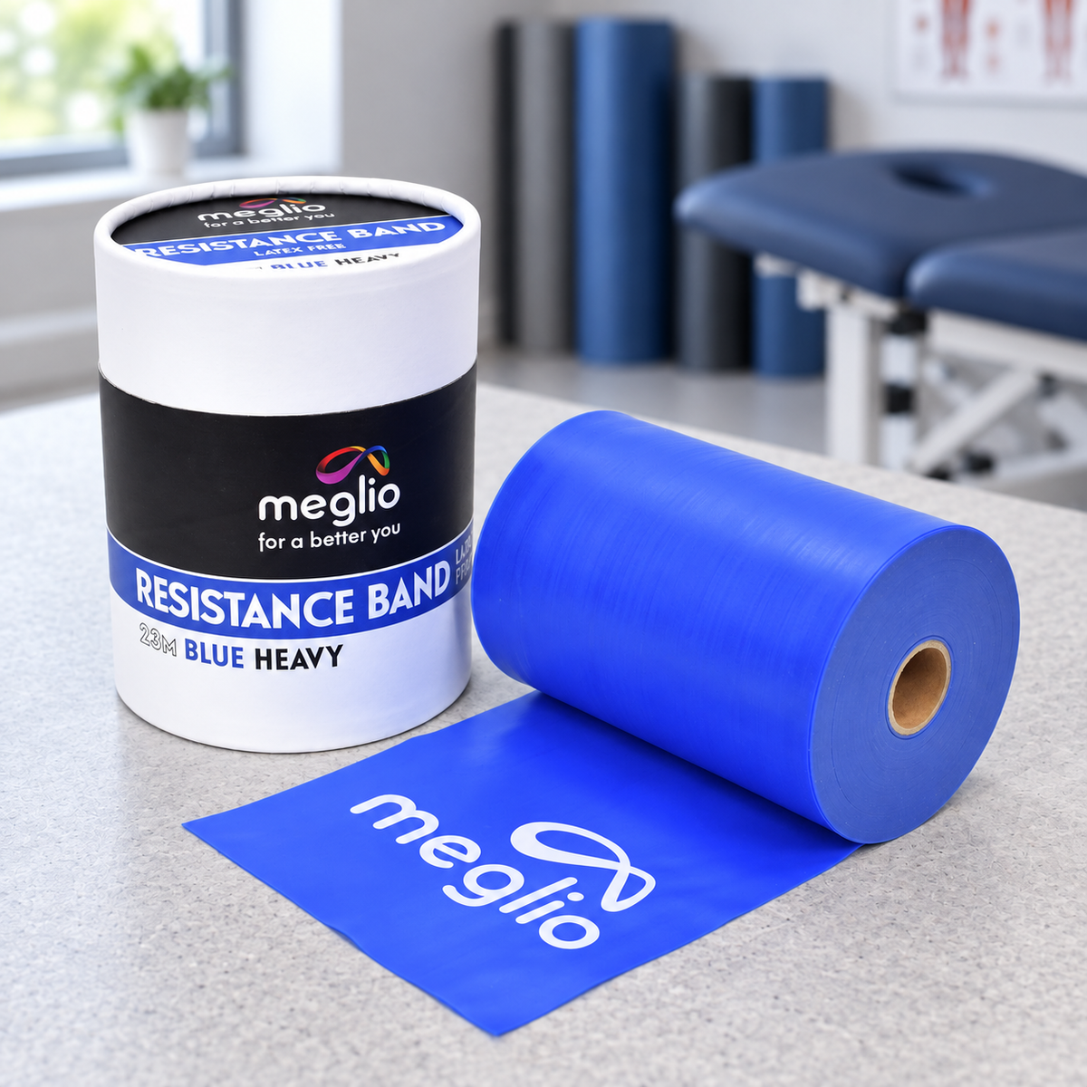 Latex-Free Resistance Bands Rolls 23m