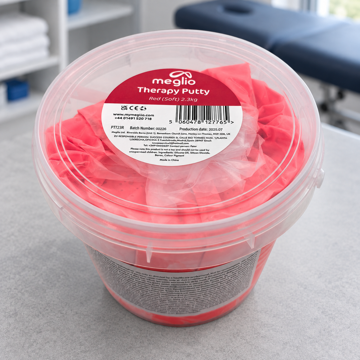 Hand Therapy Putty - Large Tub (2.3kg/5lbs)