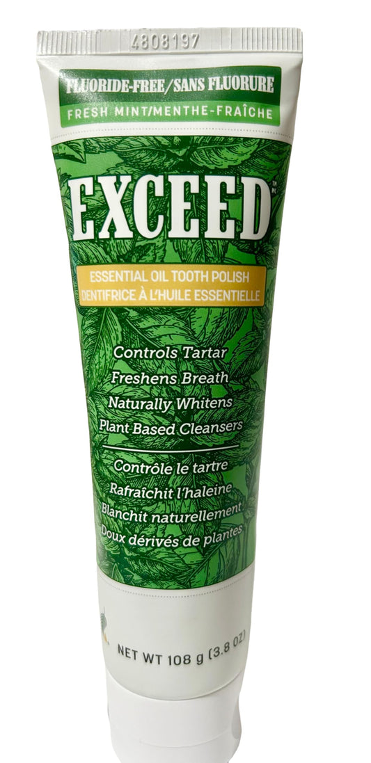 Melaleuca Whitening Tooth Polish Paste with Fluoride for Sensitive Teeth – 3.3oz – Clean Mint