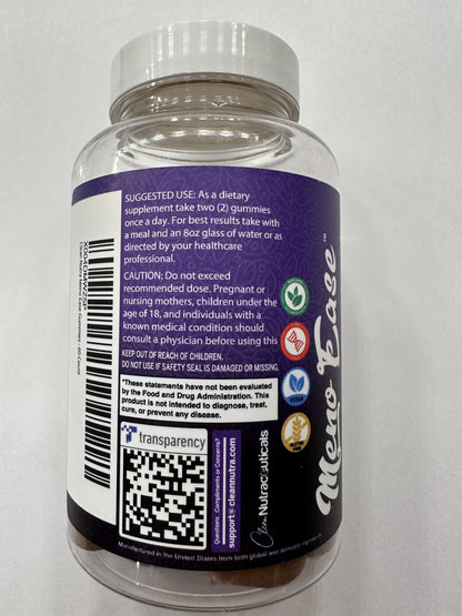 Menopause Supplement for Women Gummies with Black Cohosh, Wild Yam, DIM, Magnesium, Red Clover Chasteberry for Hormone Balance Relief Night Sweats Mood Plus Bergamot, Vitamin D3, Vitamin B6 B12