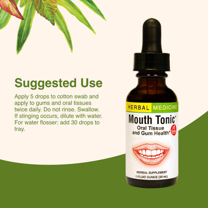 Mouth Tonic™ 1 oz | Herbal Gum Health & Oral Care