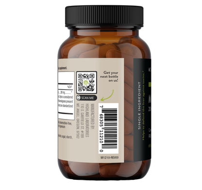 Mt. Angel Vitamins' Milk Thistle - Vegetarian Liver Support Supplement - Optimal Liver Health & Herbal Detox - Non-GMO & Gluten-Free - Made in The USA - 60 Capsules