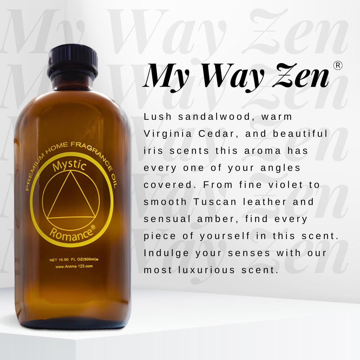 Mystic Romance My Way Zen Premium Home Fragrance Oil for Diffusers – 500ml