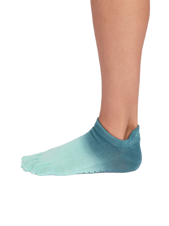ToeSox Low Rise Full Toe Grip Socks