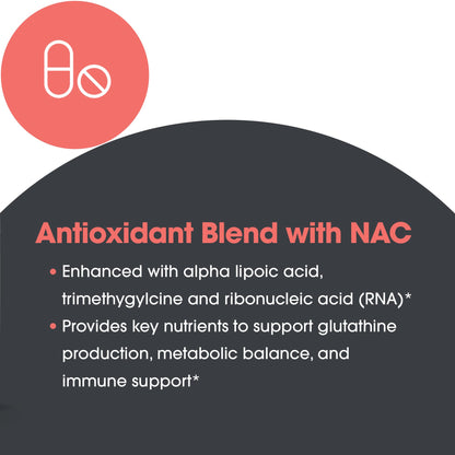 Allergy Research Group NAC Enhanced – N-Acetyl-L-Cysteine for Glutathione & Immune Support (90 Count)