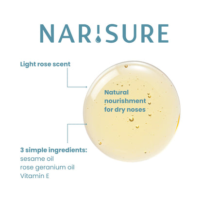 Narisure Dry Nose Relief Oil – Doctor-Developed Nasal Moisturizer
