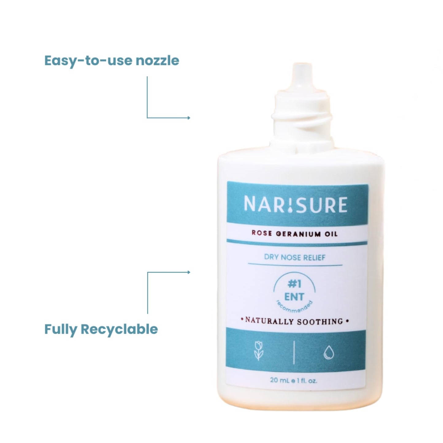 Narisure Dry Nose Relief Oil – Doctor-Developed Nasal Moisturizer