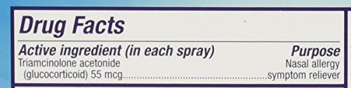 Nasacort Allergy 24hr Non-Drip Nasal Spray (3 Pack, 120 Sprays) | All-Day Allergy Relief